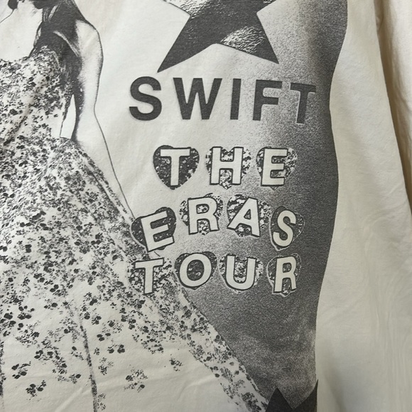 TAYLOR SWIFT The Eras Tour T-shirt White Official Concert Merch Sz XXL NEW - Picture 4 of 9